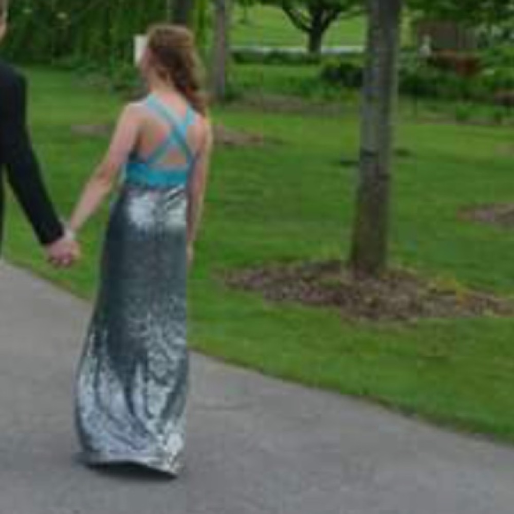 Sequin Prom/Pageant Dress - Picture 6 of 7